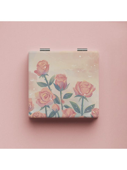 Mirroray - Rose Illustration Vanity Mirror