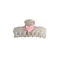 Beau - Sweet Style Heart Detail Polka Dot Claw Clip