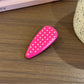 Beau - Polka Dot Acetate Tapered Hair Clip