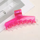 Beau - Clear Finish PC Geometric Hair Claw Clip