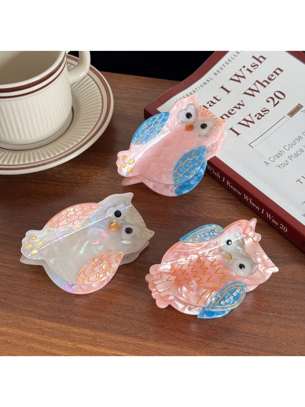 Beau - Creative Owl Hair Claw Clip Cute Cartoon