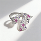 Brovia - Elegant Bow Detail Silver Tone Brooch