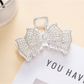 Beau - Bow Shape Rhinestone Detail Hair Claw Clip