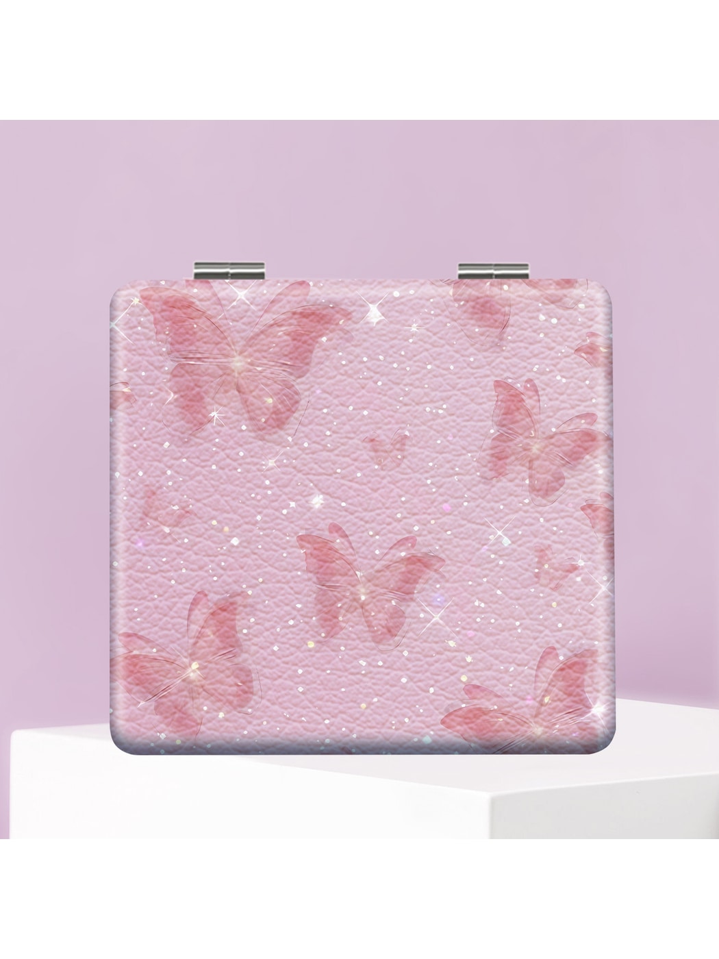 Mirroray - Butterfly Print Portable Folding Makeup Mirror