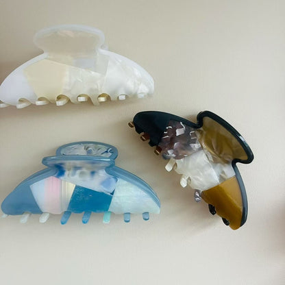 Beau - Modern Minimalist Acetate Hair Claw Clip