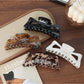 Beau Acetate Butterfly Hair Claw with butterfly print