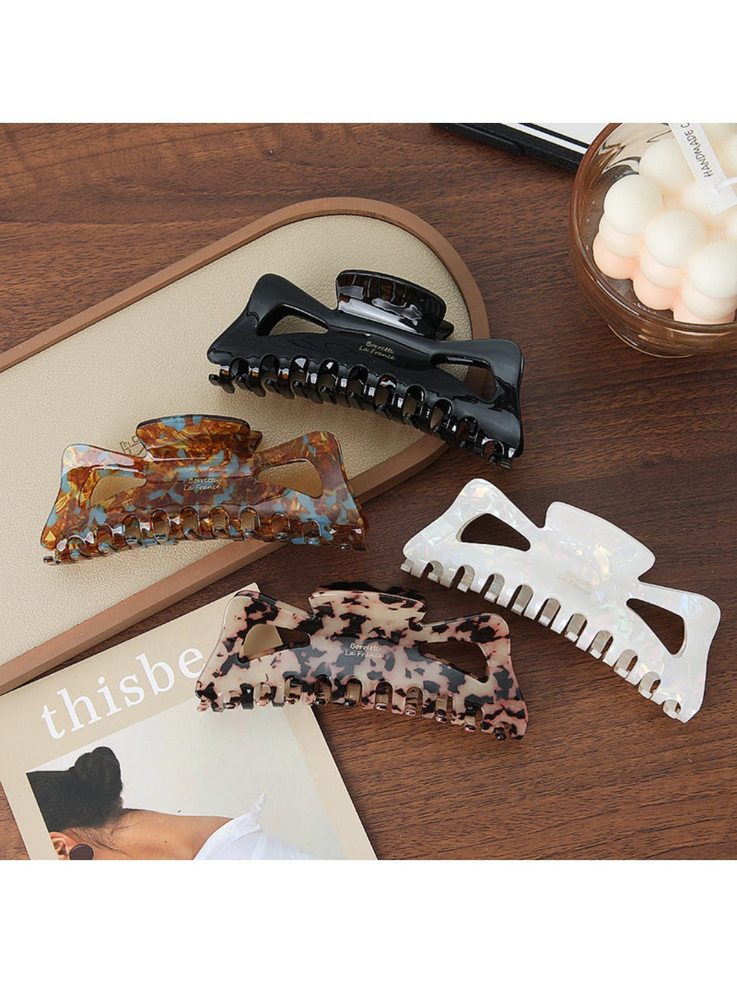 Beau - Acetate Butterfly Hair Claw