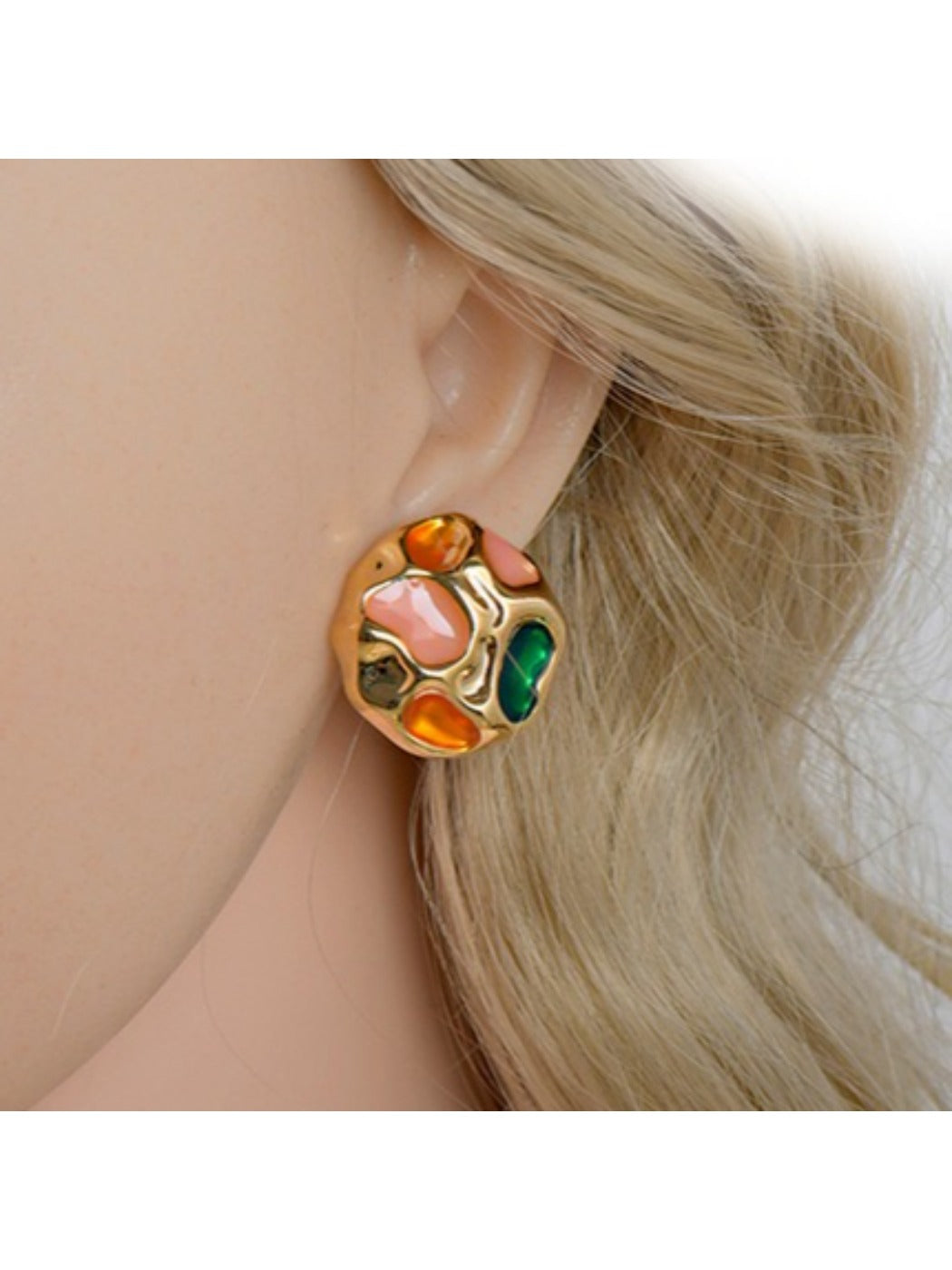 Earedge - Spring Color Blocking Earrings