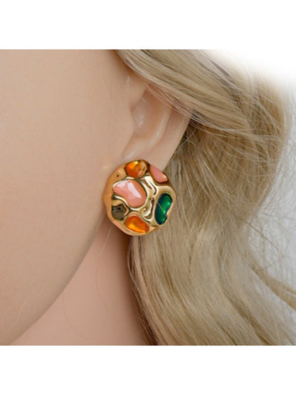 Earedge - Spring Color Blocking Earrings