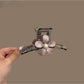 Beau - Plastic Floral Shape Decorative Claw Clip
