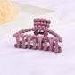 Beau - Minimalist Openwork Half Round Claw Clip