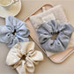 Gifty - Fashionable Large Bow Hair Ties