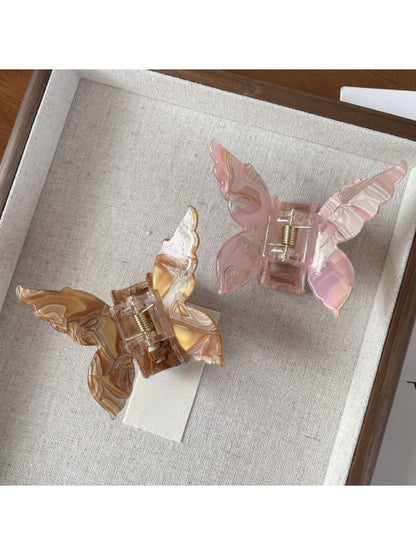 Beau - Pastel Butterfly Shaped Hair Claw Clip