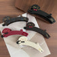 Beau - Playful Puppy Shape Curved Banana Clip