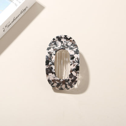 Beau - Women's Acetate Oval Hair Clip
