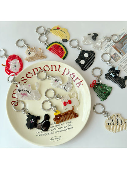 Keypus - Cartoon Shaped Bag Charm Keychain