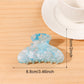 Beau - Iridescent Half Round Hair Claw Clip
