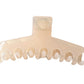 Beau - Minimalist Solid Color Plastic Claw Clip