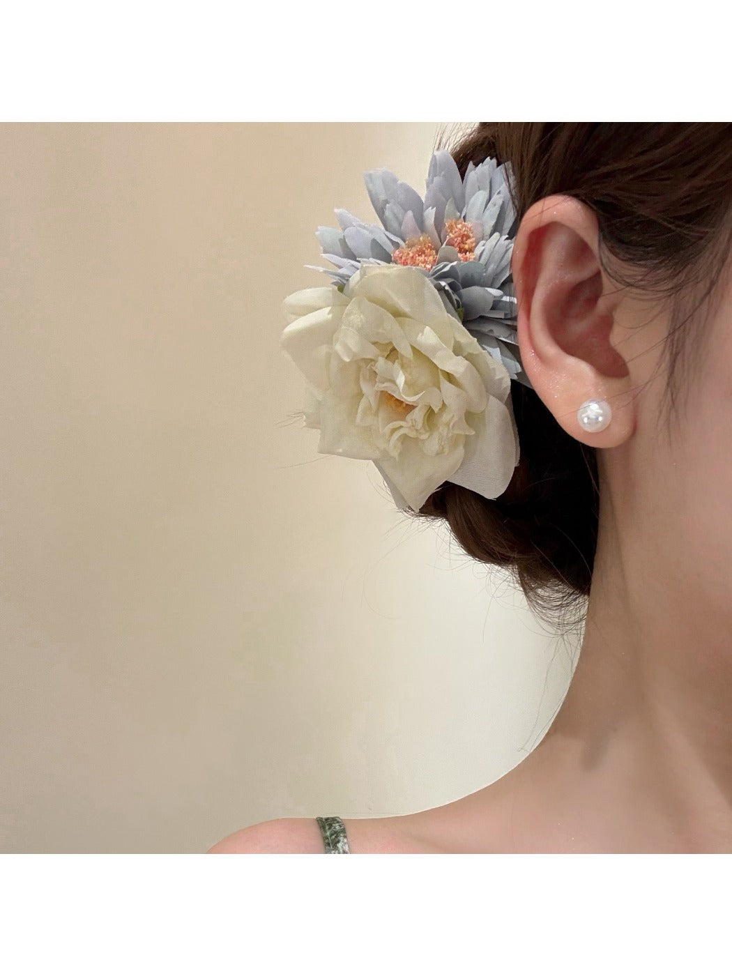 Beau - Bohemian Style Rose Blossom Hair Clip