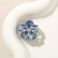 Beau - Iridescent Openwork Petal Flower Claw Clip