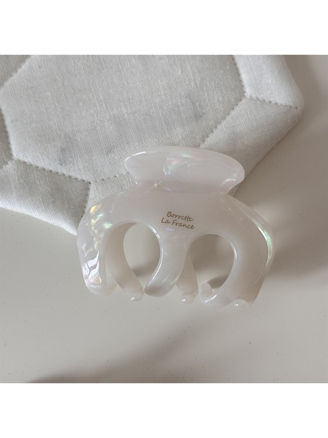 Beau - Irregular Acetate Alloy Hair Claw Clip