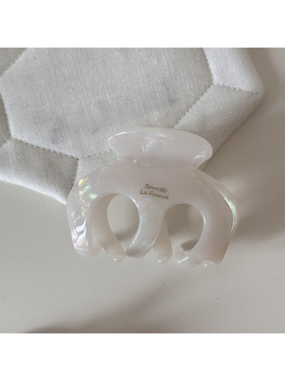 Beau - Irregular Acetate Alloy Hair Claw Clip