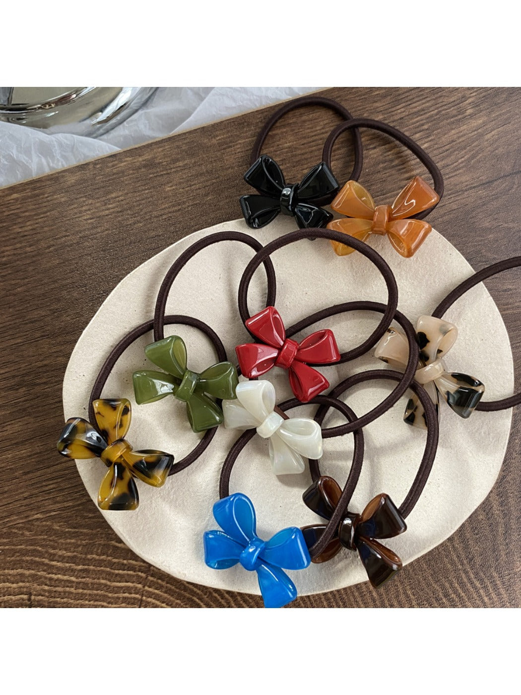 Gifty - Cute Acetate Bow Hair Tie