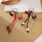 Keypus - Alloy Plastic Cherry Billiard Ball Keychain