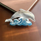 Beau - Curved Dolphin Hair Clip
