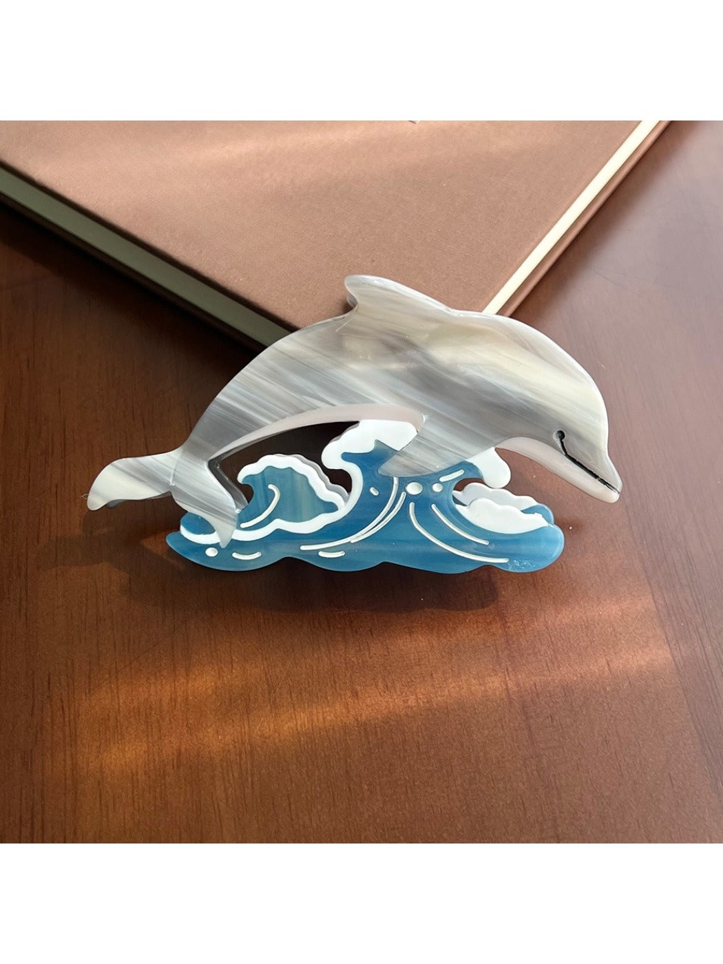 Beau - Curved Dolphin Hair Clip