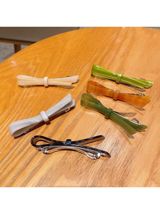 Beau - Exquisite Bow Acetate Hair Clip