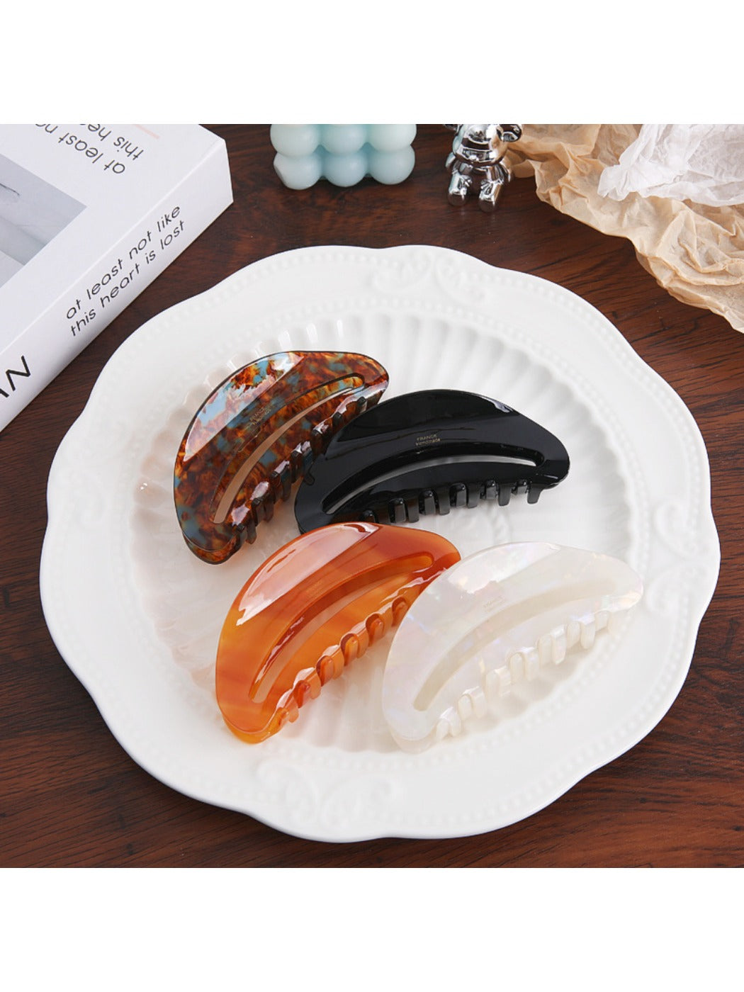 Beau - Elegant Versatile Acetate Hiar Claw Clip