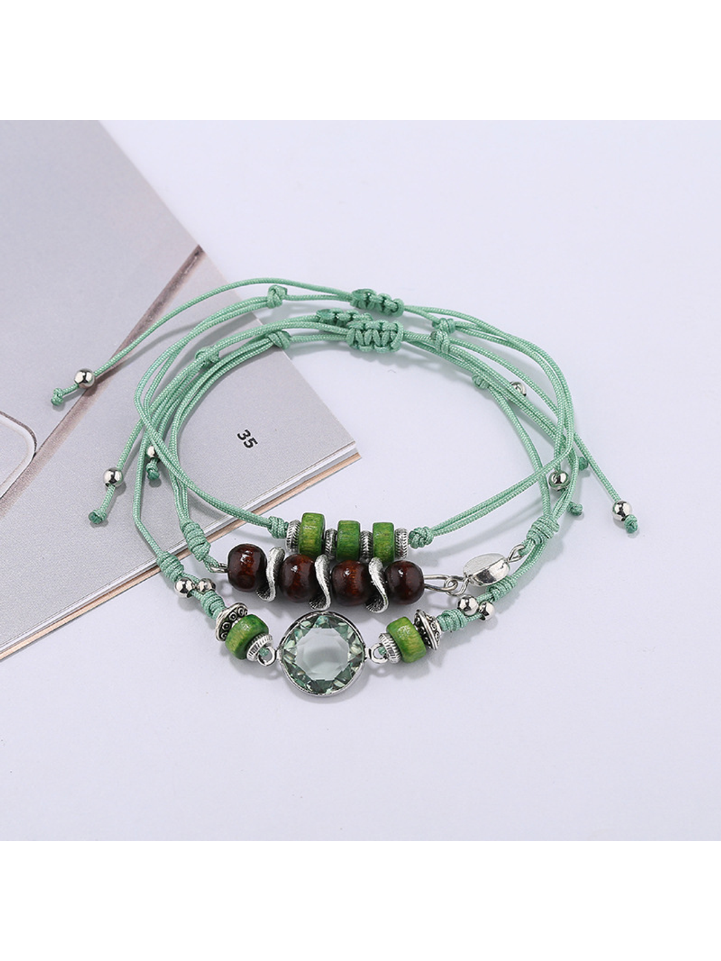 Lovra - Bohemian Beaded Layered Strand Bracelet