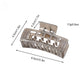 Beau - Square Matte Large Hair Clip