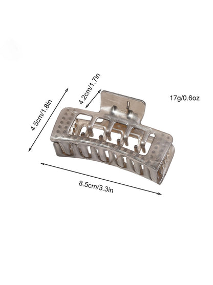 Beau - Square Matte Large Hair Clip