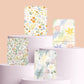 Mirroray - Floral Double-Sided Print Folding Makeup Mirror