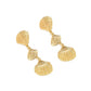 Earedge - Plated Alloy Sea Life Motif Drop Earrings