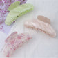 Beau - Pastel Colored Half Moon Claw Clip