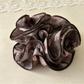 Gifty - Vintage Rose Print Ruffle Hair Scrunchie