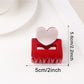 Beau - Minimalist Heart Pattern Hair Claw Clip
