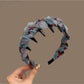 Gifty - Pleated Mesh Woven Style Teeth Headband