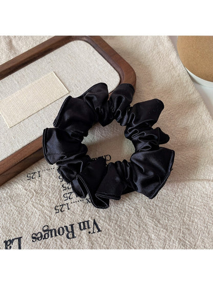 Gifty - High Elasticity Ruffled Satin Scrunchie