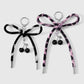 Keypus - Y2K Style Bow and Cherry Keychain