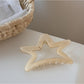 Beau - Simple Transparent Star Shape Hair Claw Clip