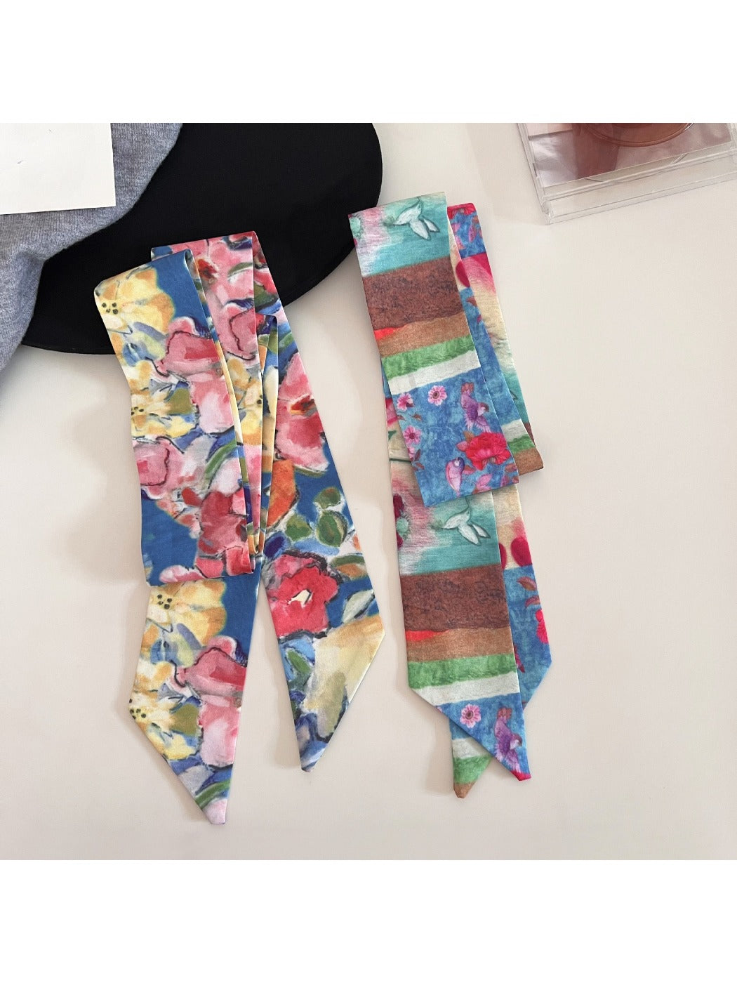 Gifty - Retro Oil Painting Style Floral Headband