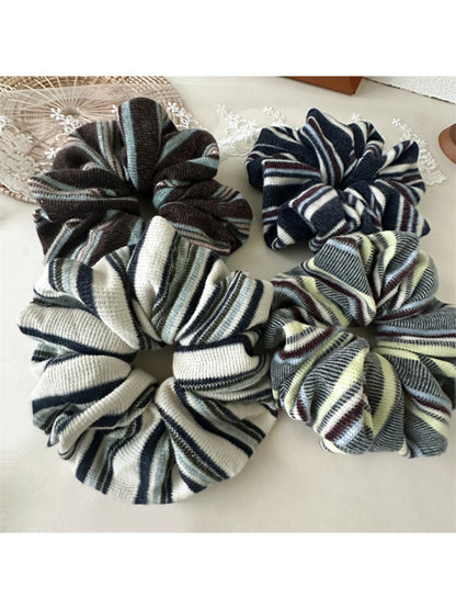 Gifty - Striped Personality Hair Ties