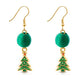 欧美新款饰品 创意个性平安夜圣诞节耳环 流行圣诞老人耳钉耳饰