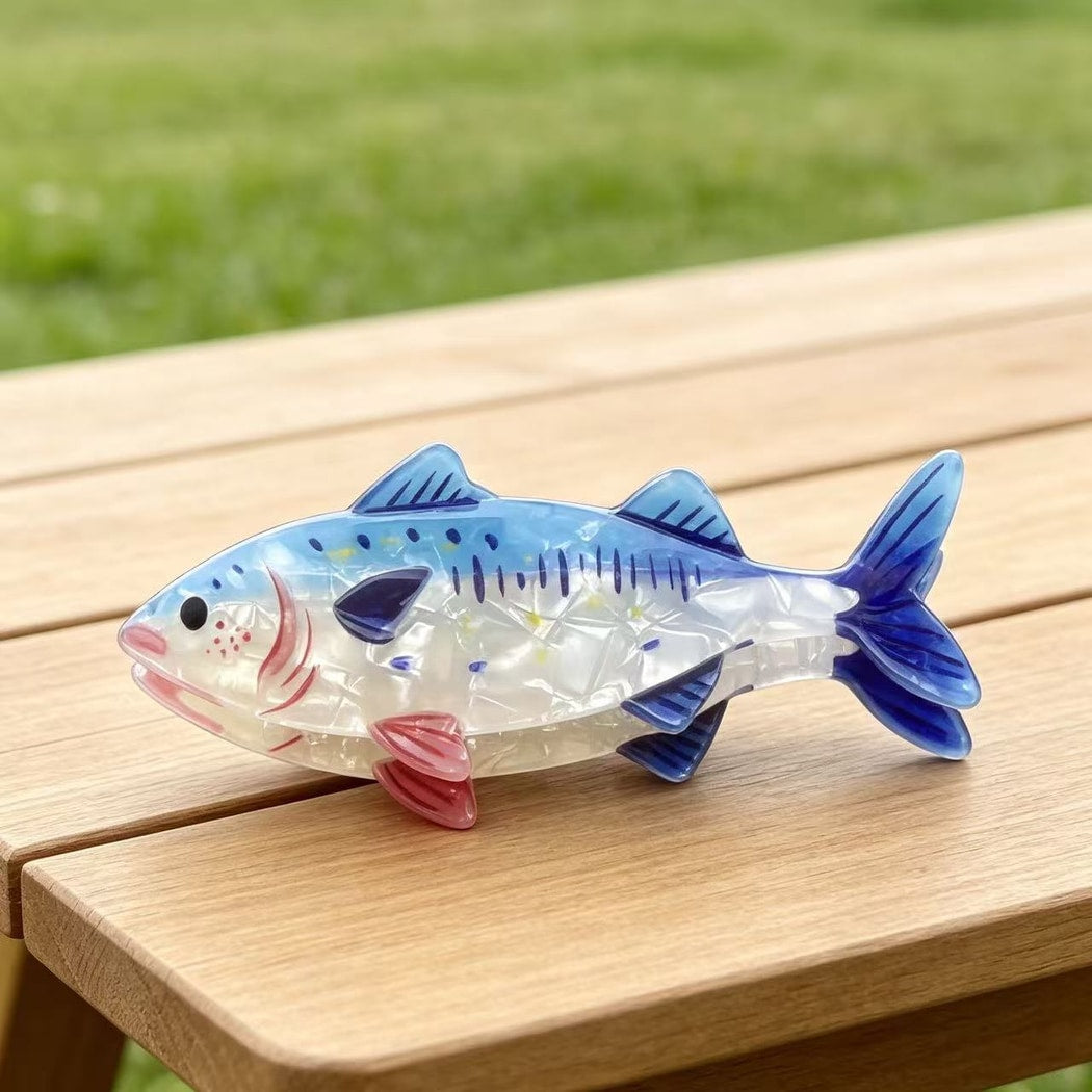 Beau - Cute Fish Shape Acetate Claw Clip