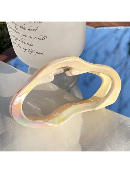 Beau - Gradient Plastic Square Shape Claw Clip