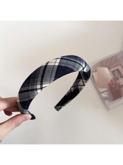 Gifty - Plaid Vintage Elegance Hair Hoop